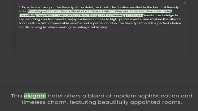 Video thumbnail for Hills. This elegant hotel offers a blend of modern sophistication and timeless charm, featuring beautifully appointed rooms, world-class dining, and a stunning pool area. Guests can indulge in rejuvenating spa treatments, enjoy exclusive