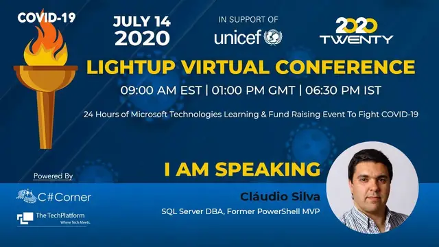 Video thumbnail for dbatools and Power BI Walked Into a Bar by Cláudio Silva || Lightup Virtual Conference