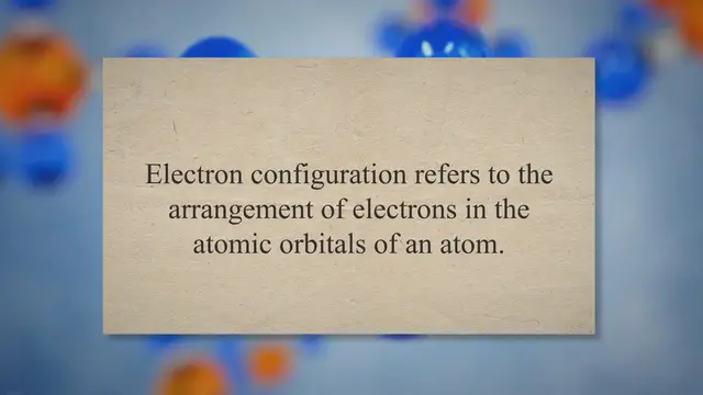 Video thumbnail for Electron configurations concept questions and answers
