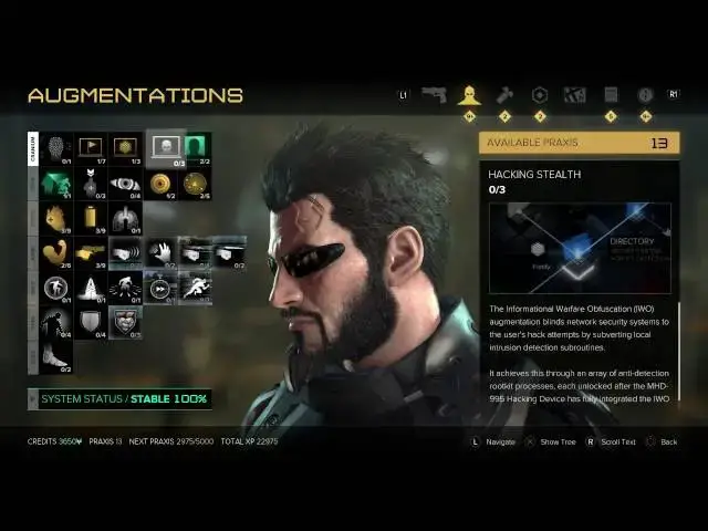 'Video thumbnail for Deus Ex: Mankind Divided - Augmentations: Hacking Stealth Code Level Root Kit, Regin Polymorphic'