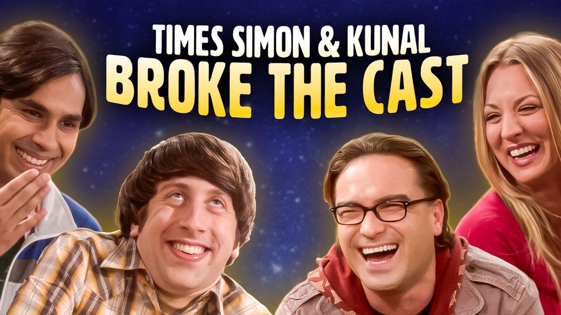 Video thumbnail for 70 Times The Big Bang Theory Stars Simon Helberg & Kunal Nayyar Broke Other Actors On Set