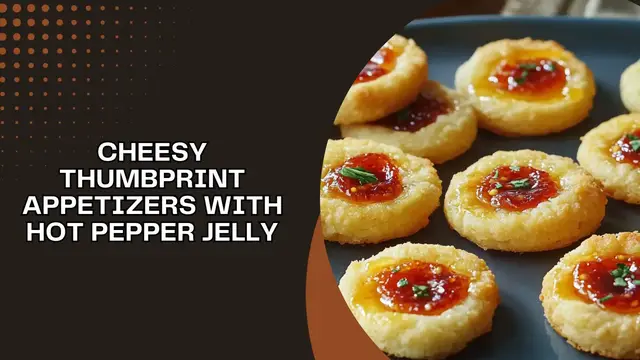 Video thumbnail for Cheesy Thumbprint Appetizers with Hot Pepper Jelly