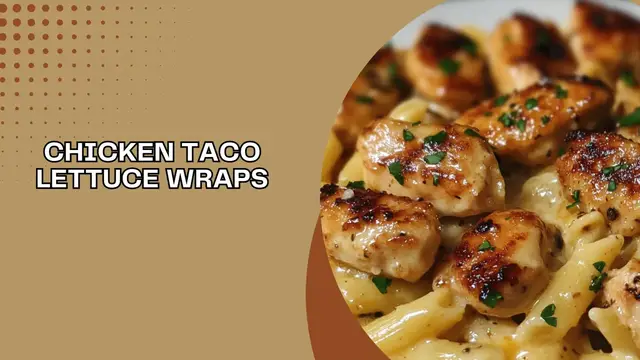 Video thumbnail for Chicken Taco Lettuce Wraps