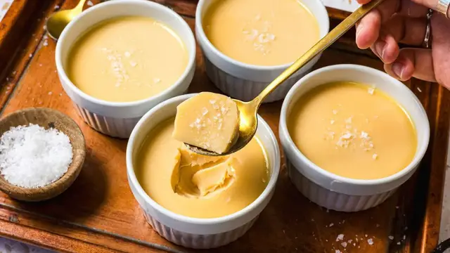 'Video thumbnail for 3-Ingredient Salted Caramel Panna Cotta Recipe'