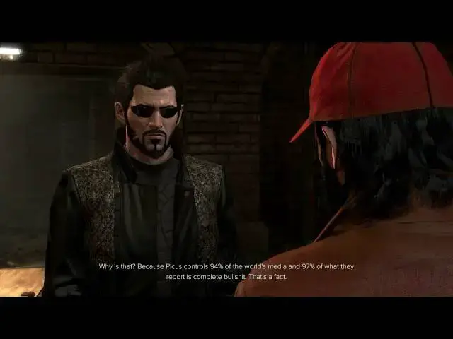 Video thumbnail for Deus Ex: Mankind Divided - Samizdat: Return The Dirt on Picus To K (Give Evidence) Dialogue Choices