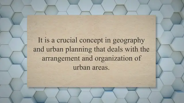 Video thumbnail for Understanding the Spatial Layout of Cities