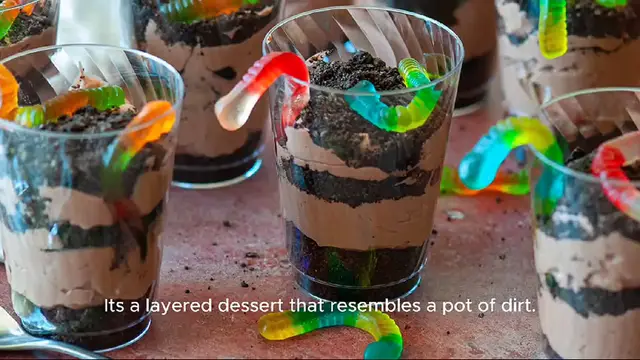 Video thumbnail for dirt cake recipe