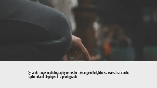 Video thumbnail for What Is Dynamic Range In Photography