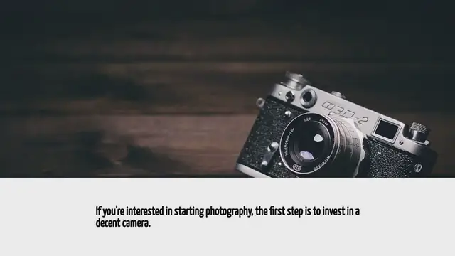 'Video thumbnail for Photography How To Start'