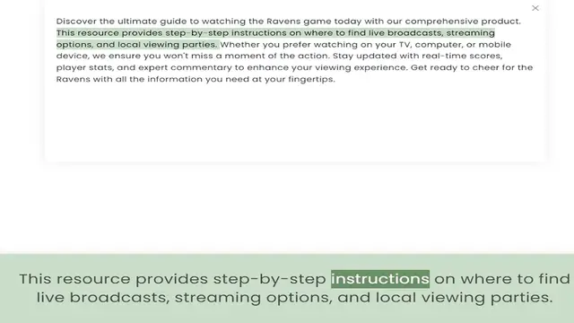 Video thumbnail for This resource provides step-by-step instructions on where to find live broadcasts, streaming options, and local viewing parties. Whether you prefer watching on your TV, computer, or mobile device, we ensure you won't miss a moment of the