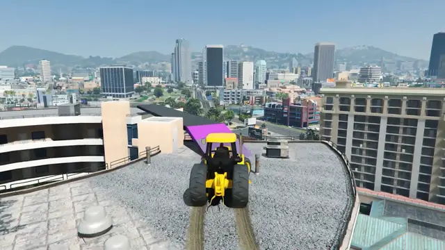 Video thumbnail for GTA 5 PARKOUR STUNT RACE