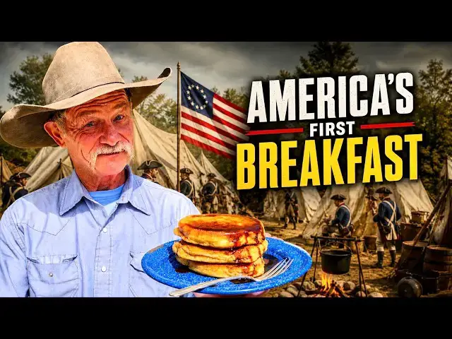 Video thumbnail for America's Original Breakfast Still Tastes Amazing Today | Johnny Cakes!