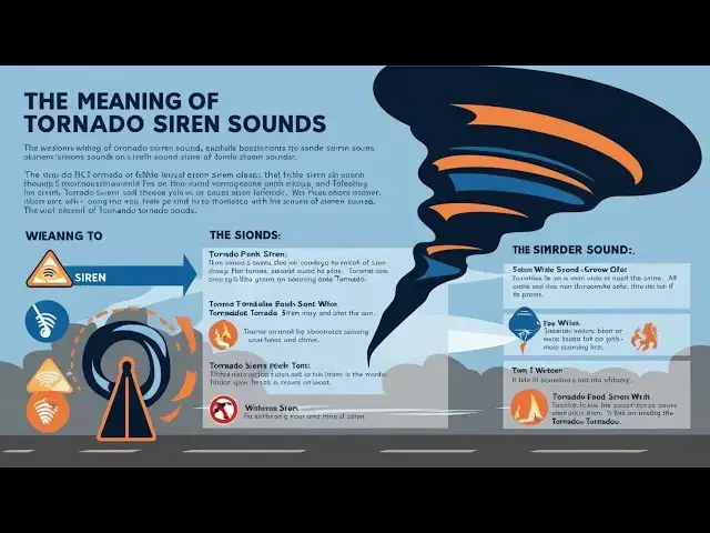 Video thumbnail for What Does a Tornado Siren Mean? Warning Sounds Explained