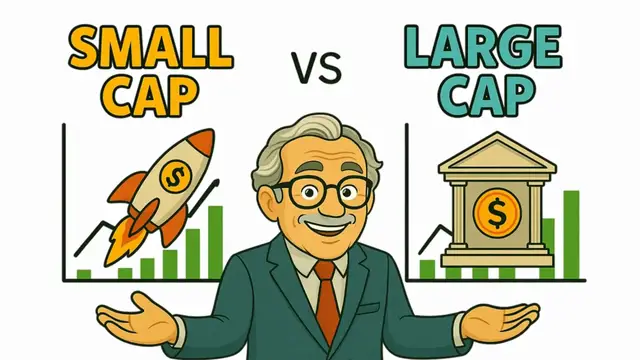 'Video thumbnail for Small Cap Stocks vs Large Cap Stocks Which is Better For You'
