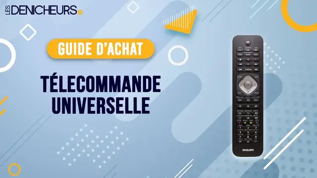 Video thumbnail for 👓 MEILLEURE TÉLÉCOMMANDE UNIVERSELLE (2022) - Comparatif & Guide d'achat
