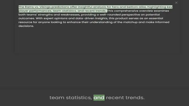 Video thumbnail for player performances, team statistics, and recent trends. This comprehensive overview examines both teams' strengths and weaknesses, providing a well-rounded perspective on potential outcomes. With expert opinions and data-driven insig