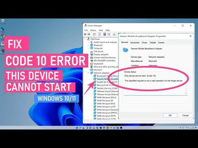 Video thumbnail for Fix This Device Cannot Start. (code 10) Error With WiFi & Other Drivers