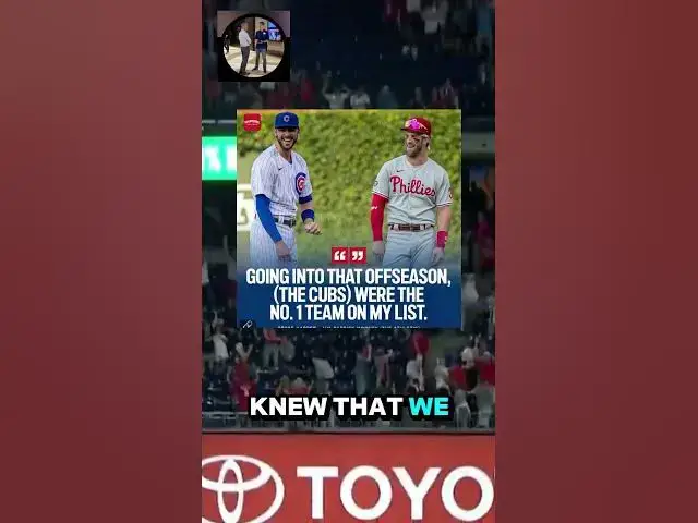 Video thumbnail for Bryce Harper, the one that got away #mlbb #mlbbcreatorcamp #mlbbcontentcreator  #chicagocubs #cubs