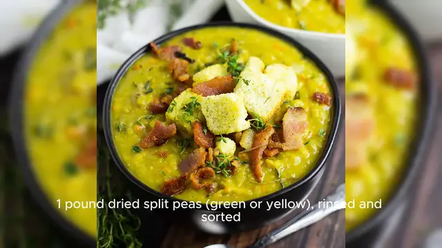 Video thumbnail for Comforting Split Pea Soup_ A Hearty and Delicious