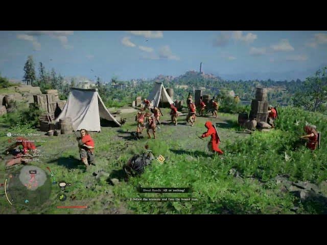 Video thumbnail for Crimson Desert - Ch 5. Graham Alfonso: Defeat The Enemies and Free Graham Alfonso Gameplay | PS5 Pro