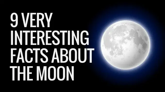 Video thumbnail for 9 Amazing Moon Facts | Interesting Facts About The Moon | Moon Facts For Kids