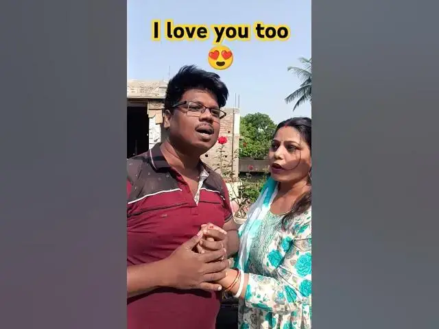 Video thumbnail for I love you too😜😍 #funny #comedyvideo #banglacomedy #funnyvideo #sorts #varsha #comedy