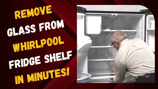 'Video thumbnail for Remove Glass from Whirlpool Fridge Shelf in Minutes!'