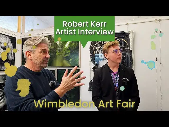Video thumbnail for Robert Kerr Artist Interview at Wimbledon Art Fair