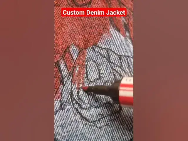 Video thumbnail for Custom Denim Jacket Art