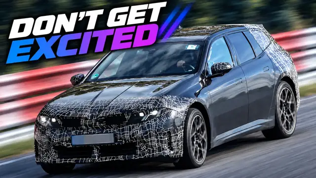 Video thumbnail for BMW's All-Electric Wagon Caught In Camo, But We're Prepared For Disappointment