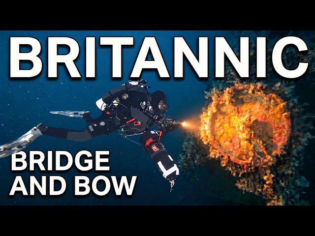 Video thumbnail for Reaching the Bow of Britannic: Titanic's Forgotten Sister