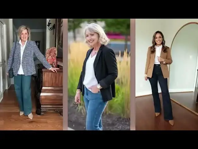 'Video thumbnail for The RIGHT Way to Style WIDE LEG Jeans OVER 50! Flattering Do’s & Don’ts 720p 25fps'