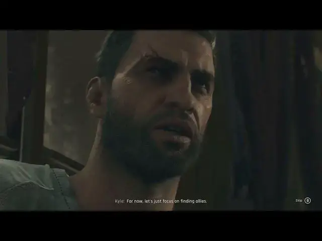 'Video thumbnail for Dying Light: The Beast - Safe Haven: Olivia Injects Kyle Crane with GSB | Flashback Visions Cutscene'
