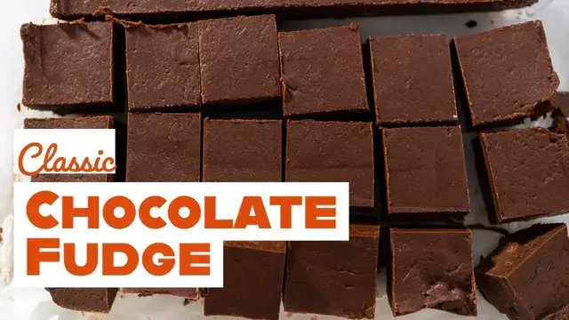 'Video thumbnail for Classic Chocolate Fudge'