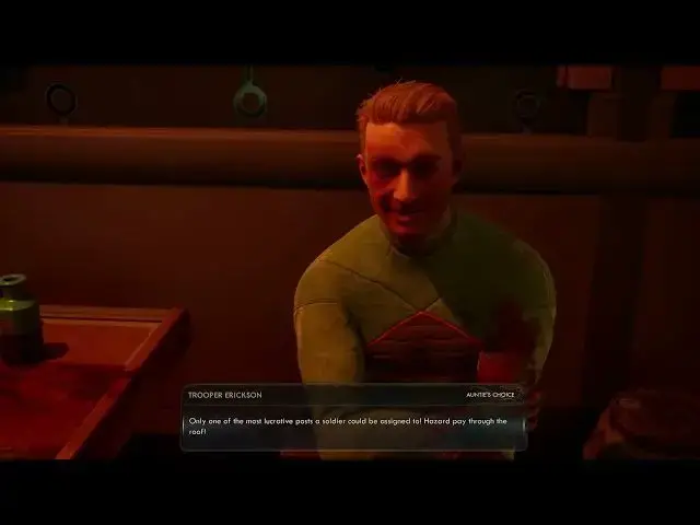 'Video thumbnail for The Outer Worlds 2 - Above and Beyond Repair: Meet Trooper Erickson at Fairfield Clinic Gameplay'