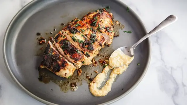 'Video thumbnail for Hot Honey Butter And Dijon Grilled Chicken Recipe'