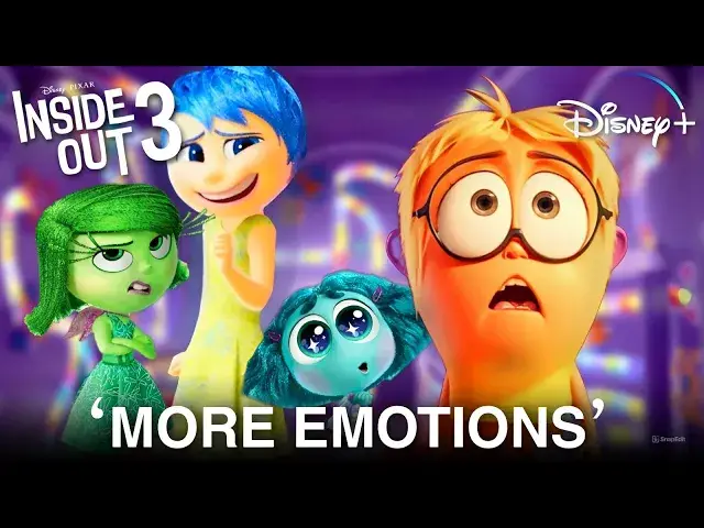 'Video thumbnail for Inside Out 3 (2026) : 3 New Emotions To Appear | Disney - Pixar'