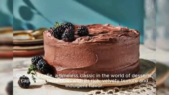 Video thumbnail for Chocolate Cake