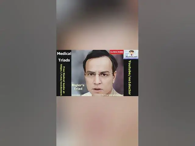 Video thumbnail for Rigler Triad #shorts #triad #medical #no1doctor#doctor #usmle#usmleprep #trend #movie #mrcs #frcs