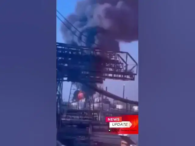 Video thumbnail for Explosion At Valero Port Oil Refinery