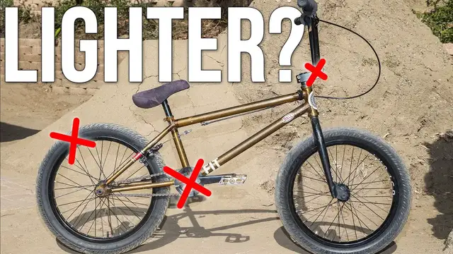 Video thumbnail for Make your BMX Bike Lighter? (Most Important "Complete Bike" Upgrades)