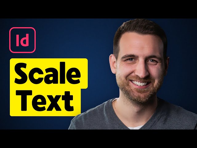 Video thumbnail for How to Scale Text in InDesign