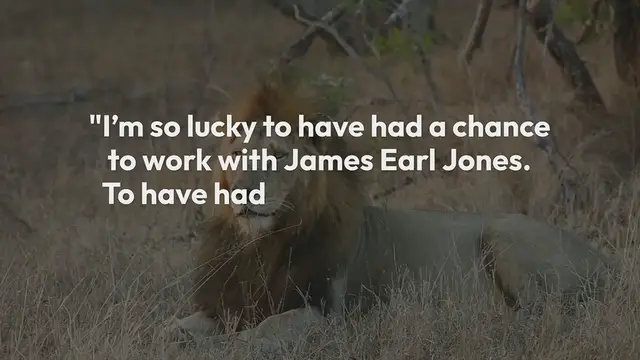 Video thumbnail for Matthew broderick fandly remember his lion king  coaster,James Earl  jones