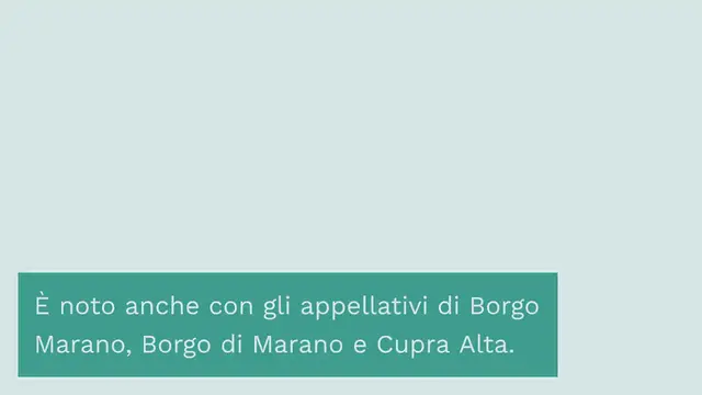 Video thumbnail for COSA VEDERE A MARANO: IL BORGO DI CUPRA MARITTIMA