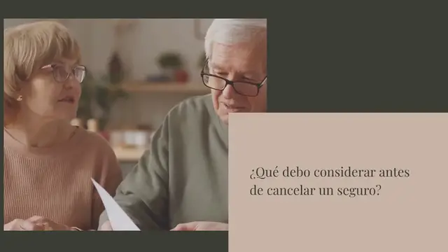 Video thumbnail for ¿Qué debo considerar antes de cancelar un seguro?