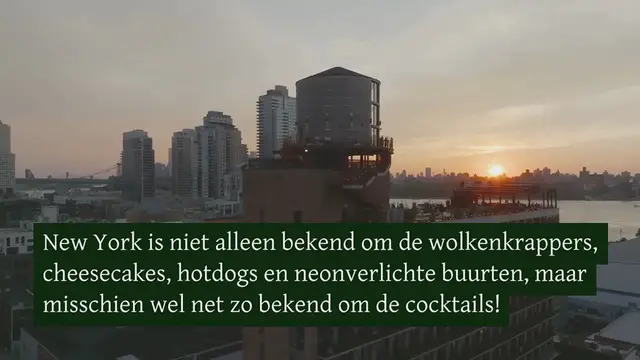 Video thumbnail for De lekkerste cocktails uit New York