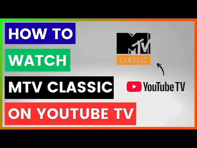 Video thumbnail for How To Watch MTV Classic On YouTube TV? [in 2026]
