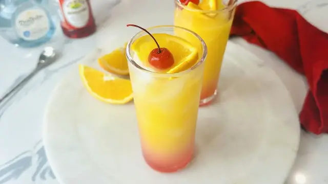 Video thumbnail for Classic 3-Ingredient Tequila Sunrise Recipe