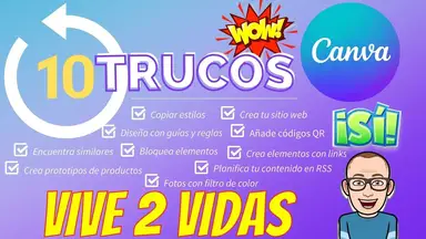 'Video thumbnail for 10 Trucos Canva 🔥 Consejos para DISEÑAR MÁS RÁPIDO 🔥'