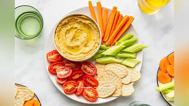 'Video thumbnail for hummus recipe without tahini'